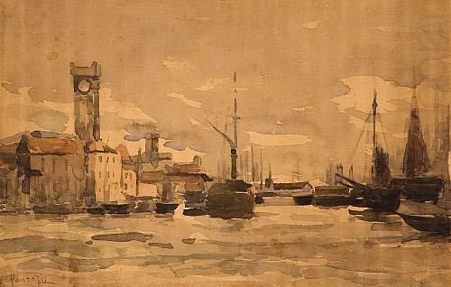Pericles Pantazis Ostend china oil painting image